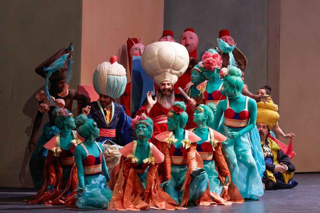 Mârouf, savetier du Caire, costumes de Vanessa Sannino, Opéra Comique, 2013. Photographie Pierre Grosbois